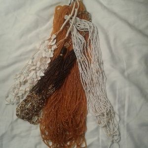 beaded necklaces